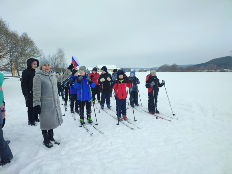 Лыжная спортивная эстафета «Бибиатлон».